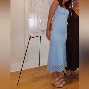 Bardot Blue Midi Dress